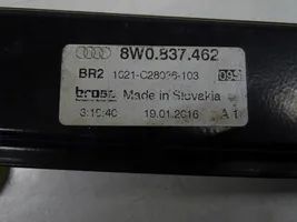 Audi A4 S4 B9 8W Etuoven ikkunan nostin moottorilla 