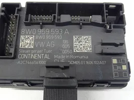 Audi A4 S4 B9 8W Oven ohjainlaite/moduuli 8W0959593A