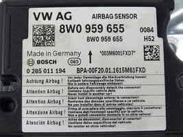 Audi A4 S4 B9 8W Turvatyynyn ohjainlaite/moduuli 8W0959655