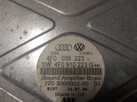 Audi A6 S6 C6 4F Garso stiprintuvas 4F0035223