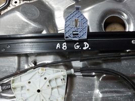 Audi A8 S8 D3 4E Mechanizm podnoszenia szyby tylnej bez silnika 4E0839850A