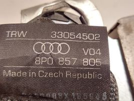 Audi A3 S3 A3 Sportback 8P Pas bezpieczeństwa fotela tylnego 8P0857805