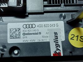Audi A6 S6 C7 4G Unité de contrôle climatique 4G0820043G