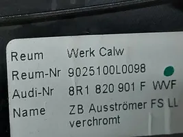 Audi Q5 SQ5 Kojelaudan sivutuuletussuuttimen kehys 8R1820901F