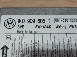 Skoda Octavia Mk2 (1Z) Sterownik / Moduł Airbag 1K0909605T