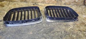 BMW 5 GT F07 Grille calandre supérieure de pare-chocs avant R51137200170