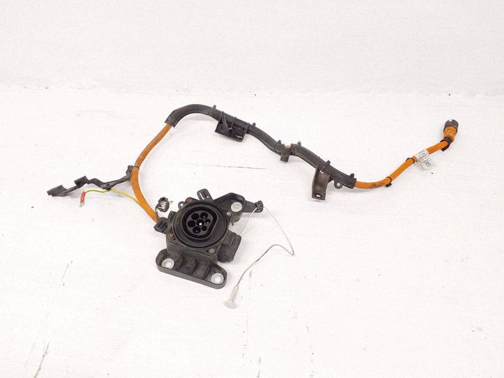 Electric car charge socket
