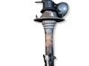 Air suspension front shock absorber 