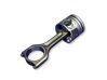 Piston with connecting rod 75L118