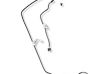 Engine coolant pipe/hose 