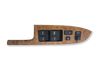 Electric window control switch 35750SEFG0