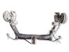 Rear axle beam 