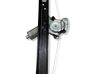 Rear door window regulator with motor 2201C