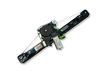 Rear door window regulator with motor 7075884