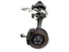 Front wheel hub spindle knuckle 4F0256