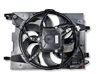 Radiator cooling fan shroud 
