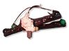 Front door window regulator with motor 7060265