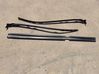 Roof trim bar molding cover 