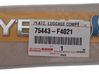 Emblemat / Znaczek tylny / Litery modelu 75443F4021