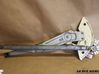 Front window lifting mechanism without motor 