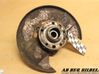 Front wheel hub spindle knuckle 