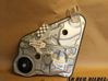 Rear door window regulator with motor 402058D