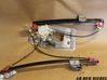 Front door window regulator with motor 