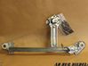Rear door manual window regulator 