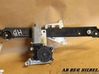 Rear door window regulator with motor 119970XXX