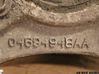 Front wheel hub spindle knuckle 04694948AA