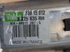 Rear window wiper motor 