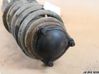 Front shock absorber with coil spring 