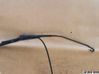 Front wiper blade arm 