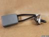 Front seatbelt buckle 