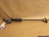 Steering wheel axle set 