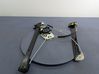 Front door window regulator with motor 4M0837462A