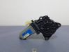 Rear door window regulator with motor 