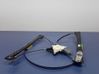 Front door window regulator with motor 30837462C