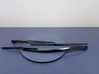 Front wiper blade arm 
