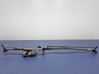 Front wiper linkage and motor 9684806680