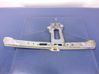 Rear door window regulator with motor 7011205