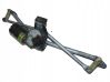 Front wiper linkage and motor 