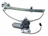 Front door window regulator with motor 