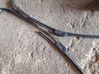 Front wiper blade arm 