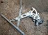 Rear door window regulator with motor 8572047170
