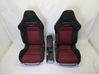 Seat and door cards trim set 