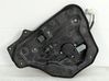 Rear door window regulator with motor 