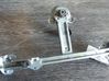 Front door window regulator with motor 
