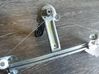 Front door window regulator with motor 