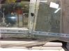 Front door glass trim molding 
